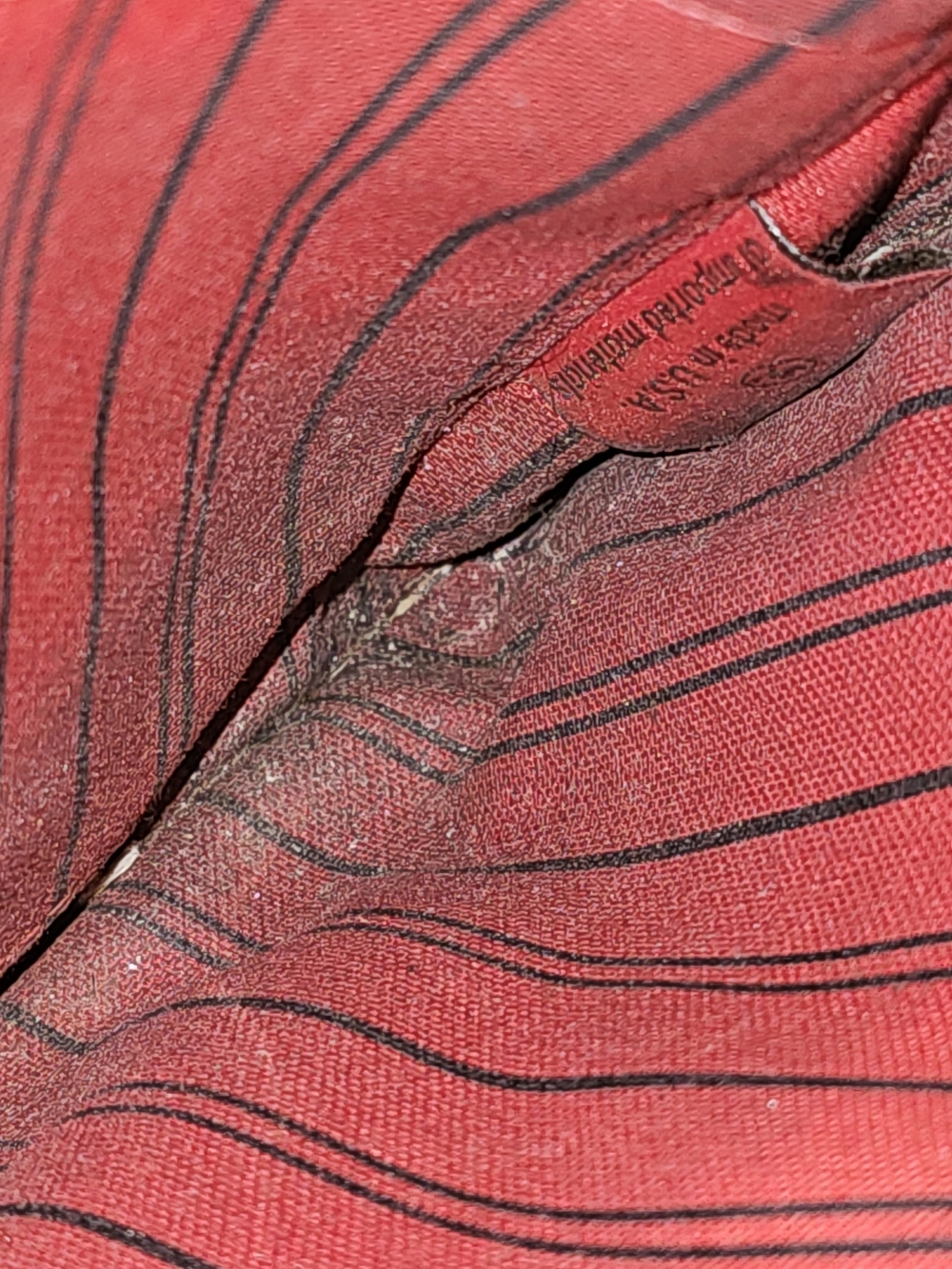 Louis Vuitton Neverfull MM Pochette Pouch/Clutch in Damier Ebene Canvas - Picture 6 of 8